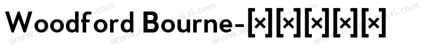 Woodford Bourne字体转换